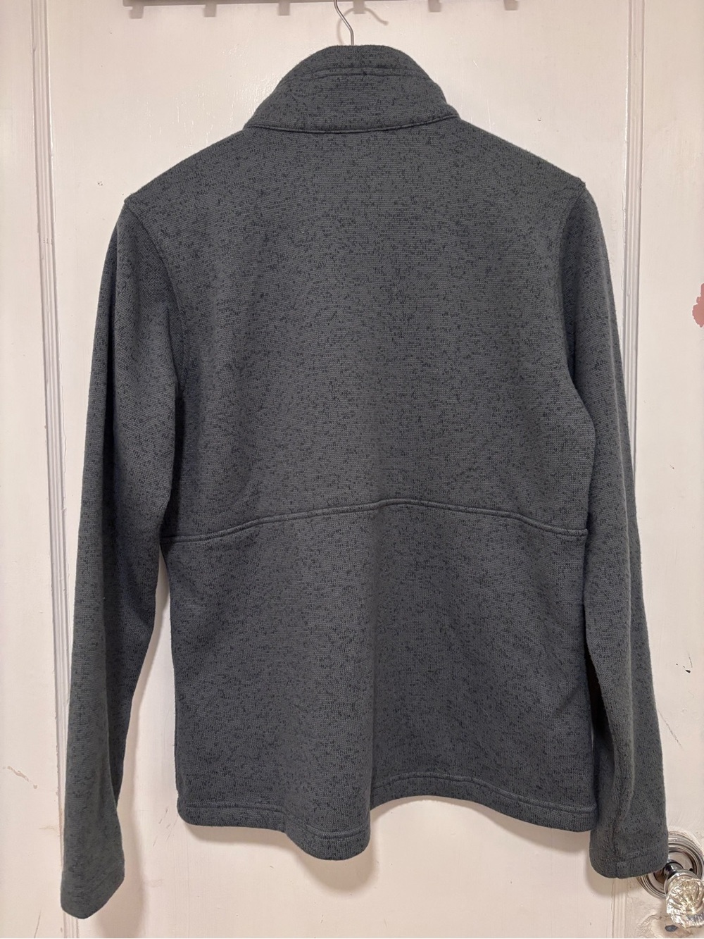 Marmot Gray Full-Zip Textured Fleece Jacket - Picture 3 of 3